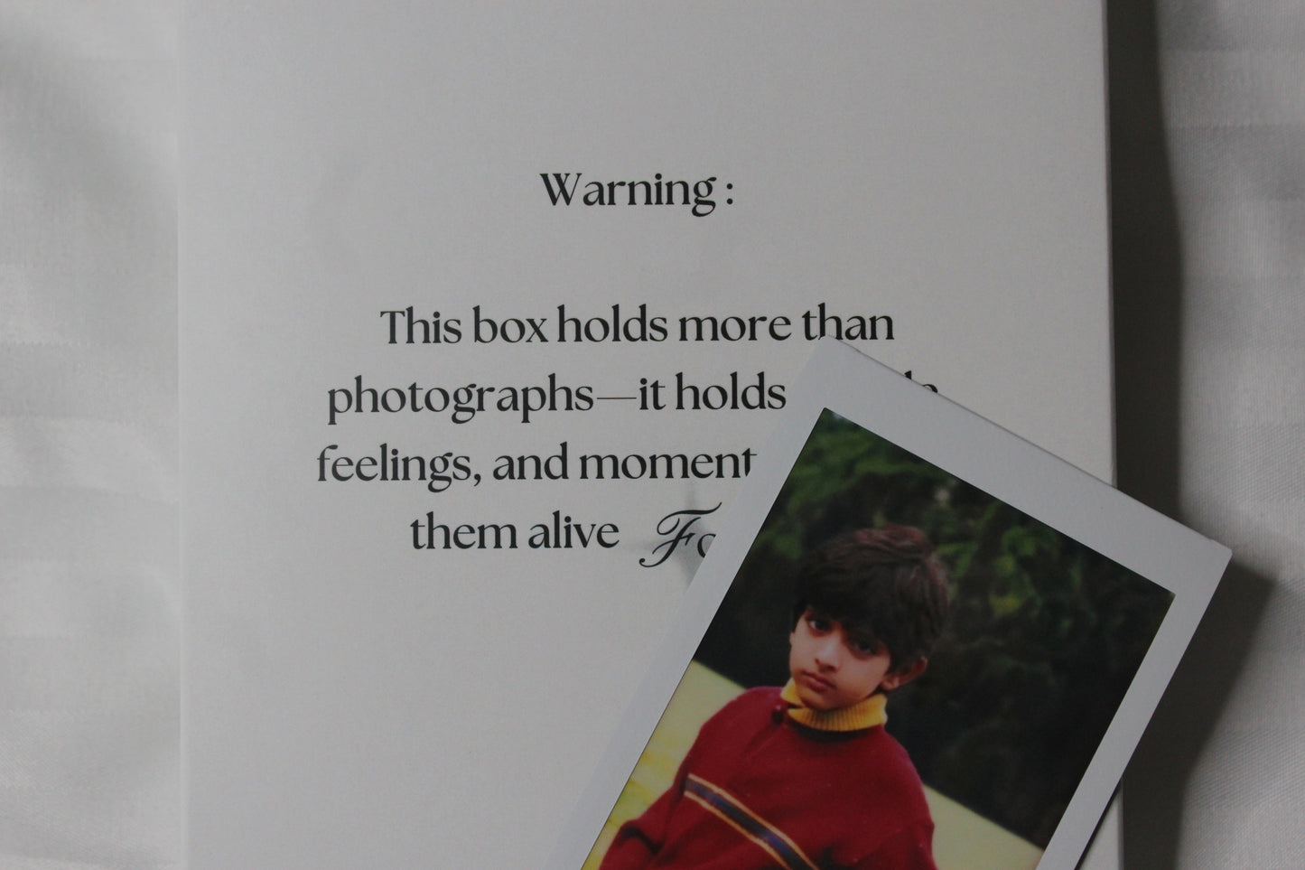 Polaroid printed pictures